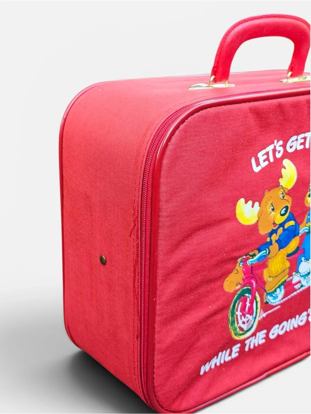 NWT American Greetings Vintage Get Along Gang 1983 Child Suitcase